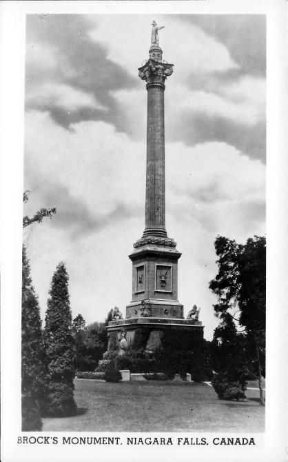 [Brock's Monument, Niagara Falls, Canada.]