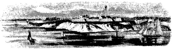 [Fort at Oswego in 1855]