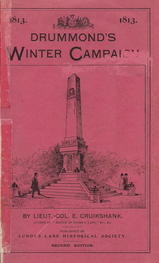 [Front cover of "Drummond's Winter Campaign"]