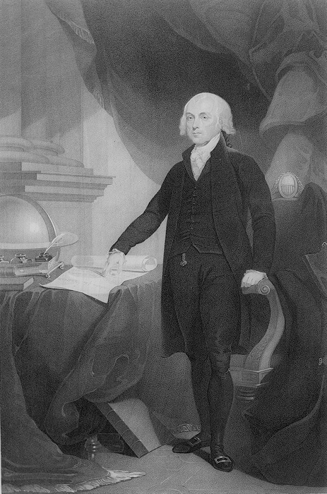 [Portrait of James Madison, by W. H. Morgan.]