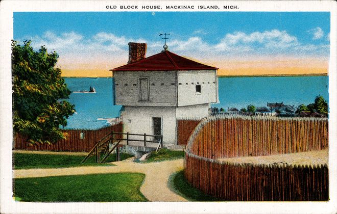 [Old Block House, Mackinac Island, Mich.]