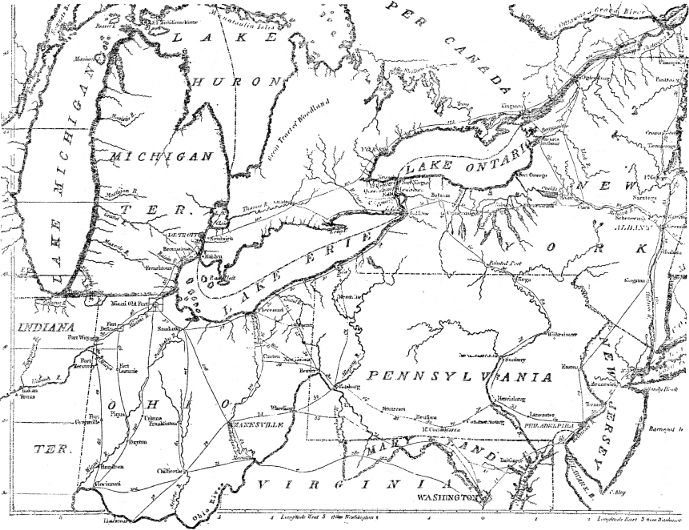 [Portion of Seat of War Map, 1812]