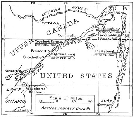 [map of the St. Lawrence area]